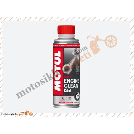 Motul Engine Clean Moto Motosiklet Motor İç Temizleyici 200 ML