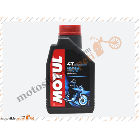 Motul 3000 15W-50 4T Motor Yağı 1 LT